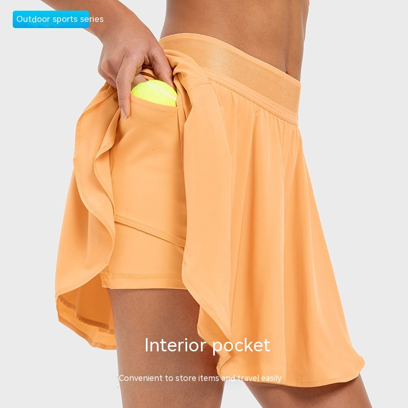 Water Cooling Quick Drying Tennis Skirt