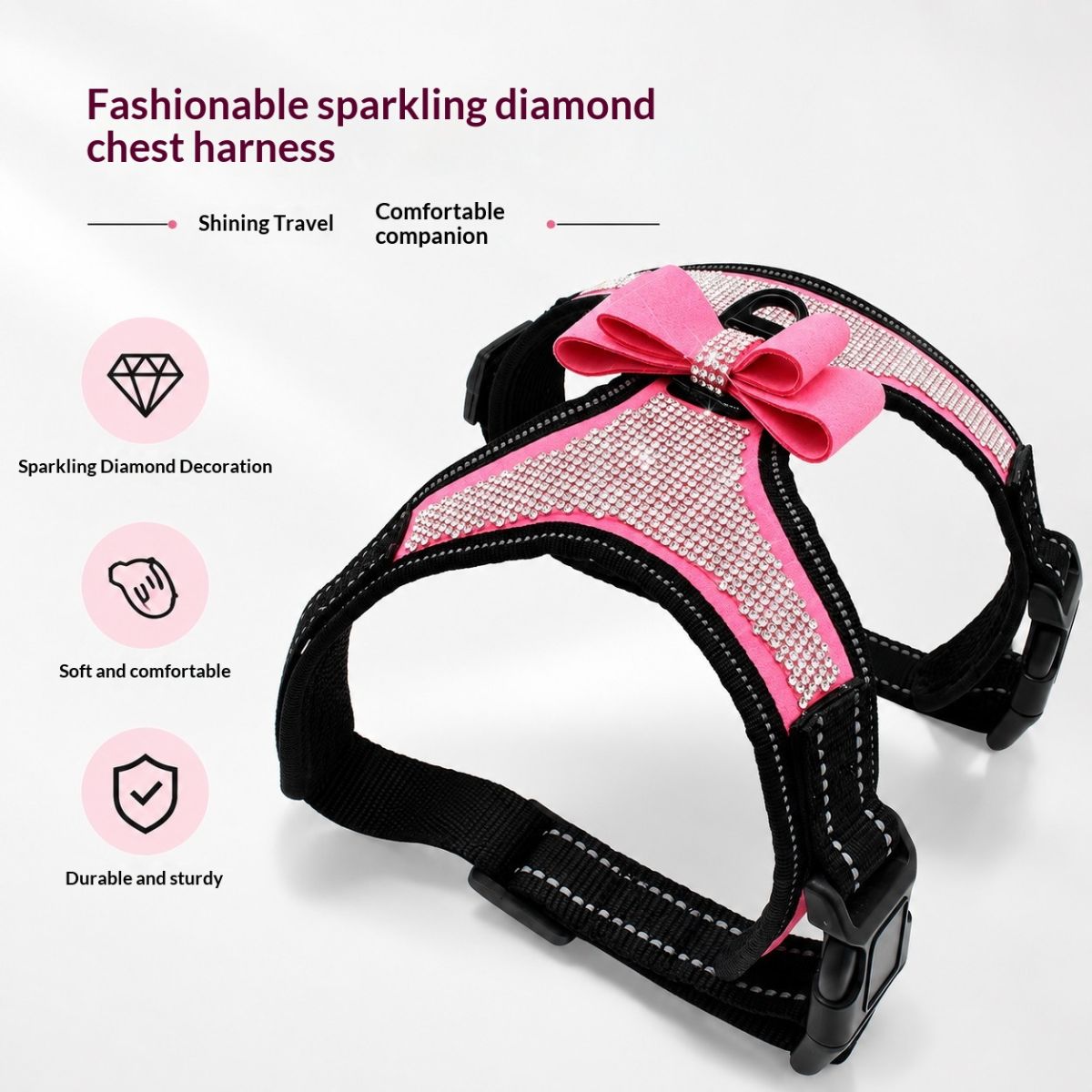 Outdoor Dog Harness For Small And Medium-sized Dogs