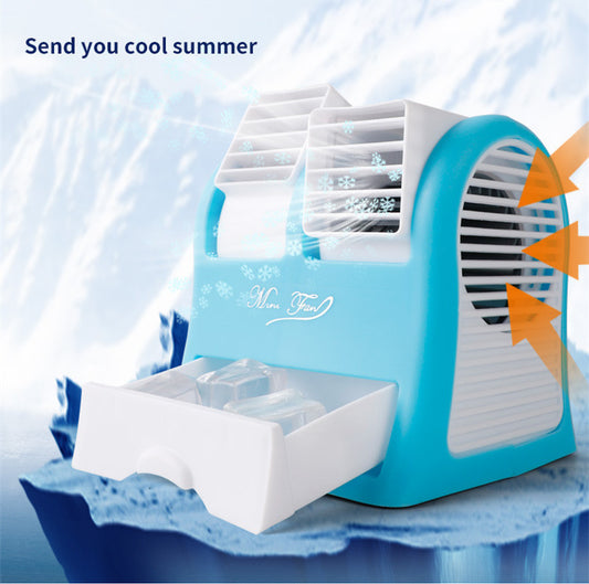Summer Desktop With Ice Water Cooling Vertical Mini Air Conditioner