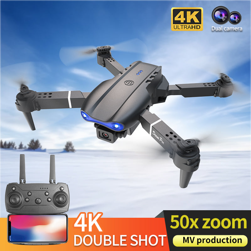 E99 Pro HD Dual Camera Drone - Capture Stunning Aerial Photos With WIFI Connection, One-Key Return, And Optical Flow Height Control - Perfect Gift For Christmas, Halloween, And Thanksgiving