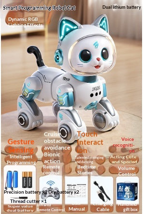 Smart Doraemon Toy Car Remote-Controlled Multi-Functional Little Car