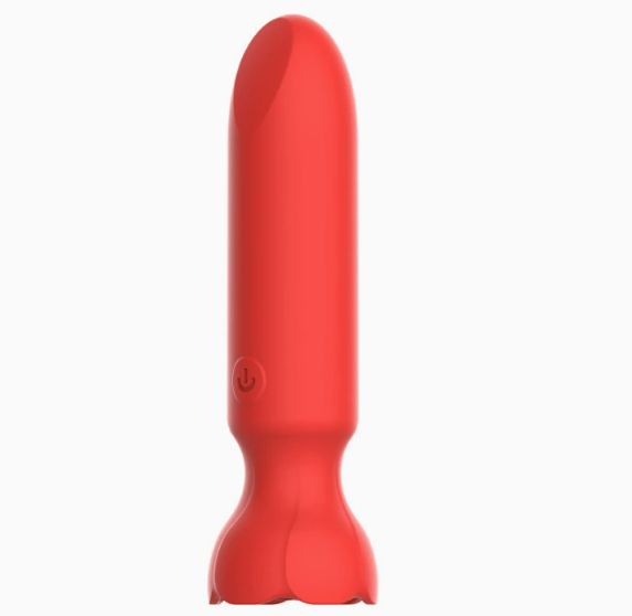 Rose-Shaped Rechargeable Mini Bullet Vibrator, APP-Controlled, Quiet Powerful, Portable Personal Massager For Women