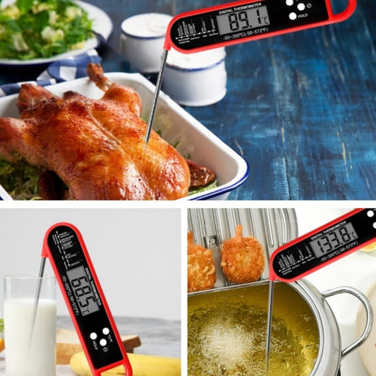Folding BBQ Baking Milk Coffee Food Thermometer