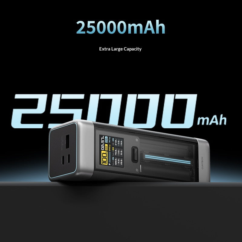 25000mAh Capacity 140W Fast Charging 210W Power Bank