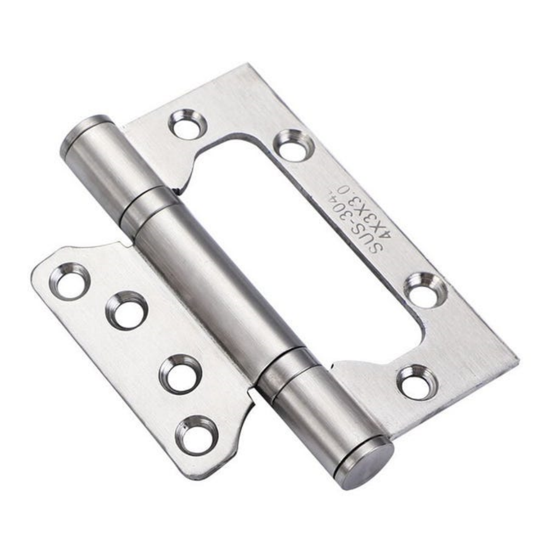 Set Of 3 Heavy Duty Door Hinges Stainless Steel - Ball Bearing For Outdoor Gate And House Doors