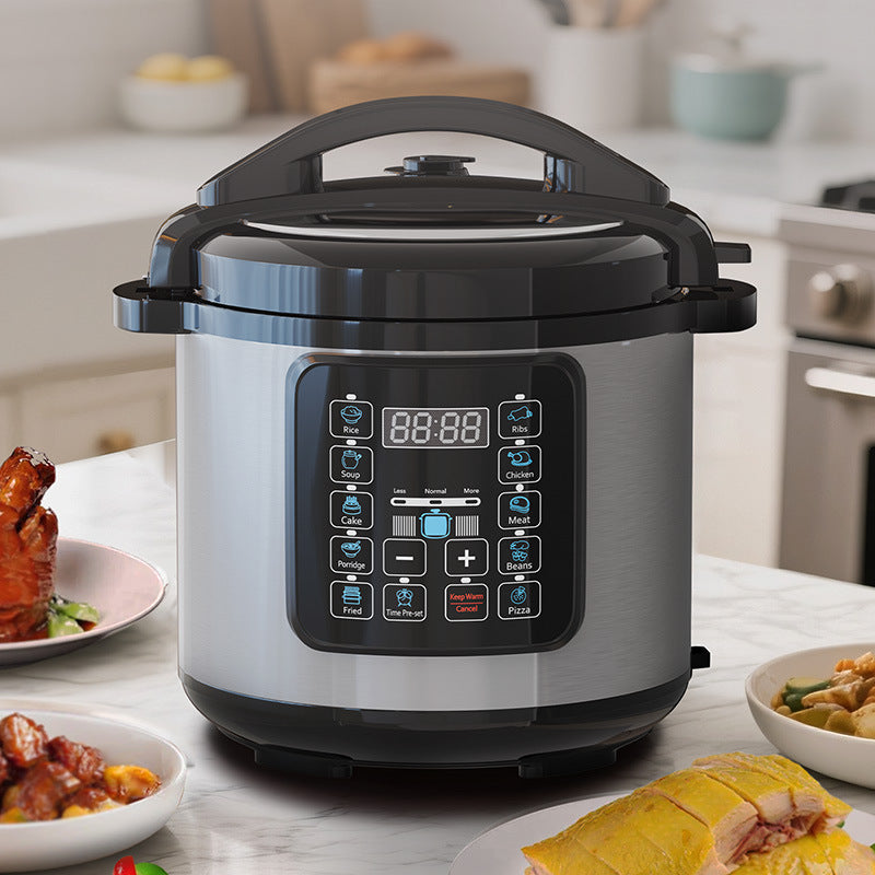 Smart 8L Large Capacity Electric Pressure Cooker Non-stick Pan