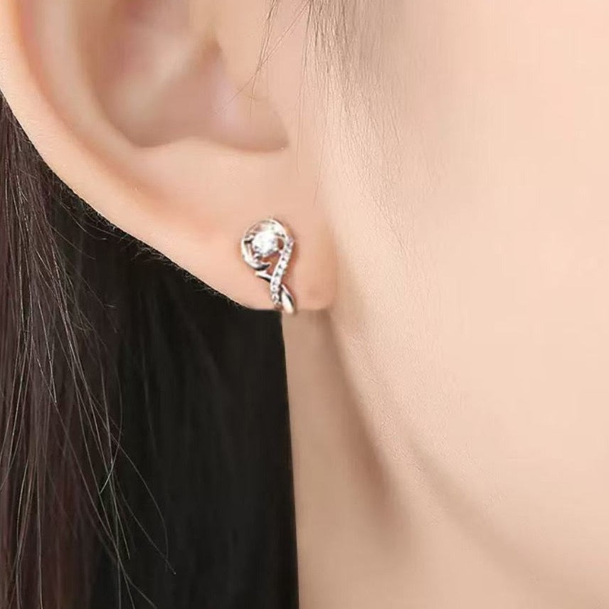 Korean Creative Musical Note Earrings For Women New Fashion Ear Cuffs Fine Jewelry
