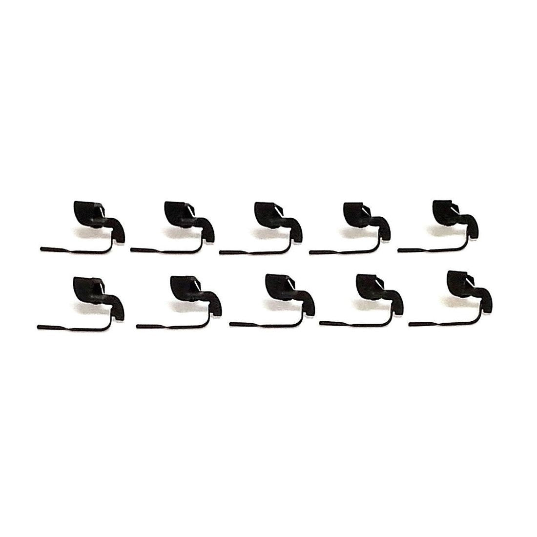 GM Fender Door Quarter Body Side Belt Molding Trim Clips Fasteners 10pcs PH