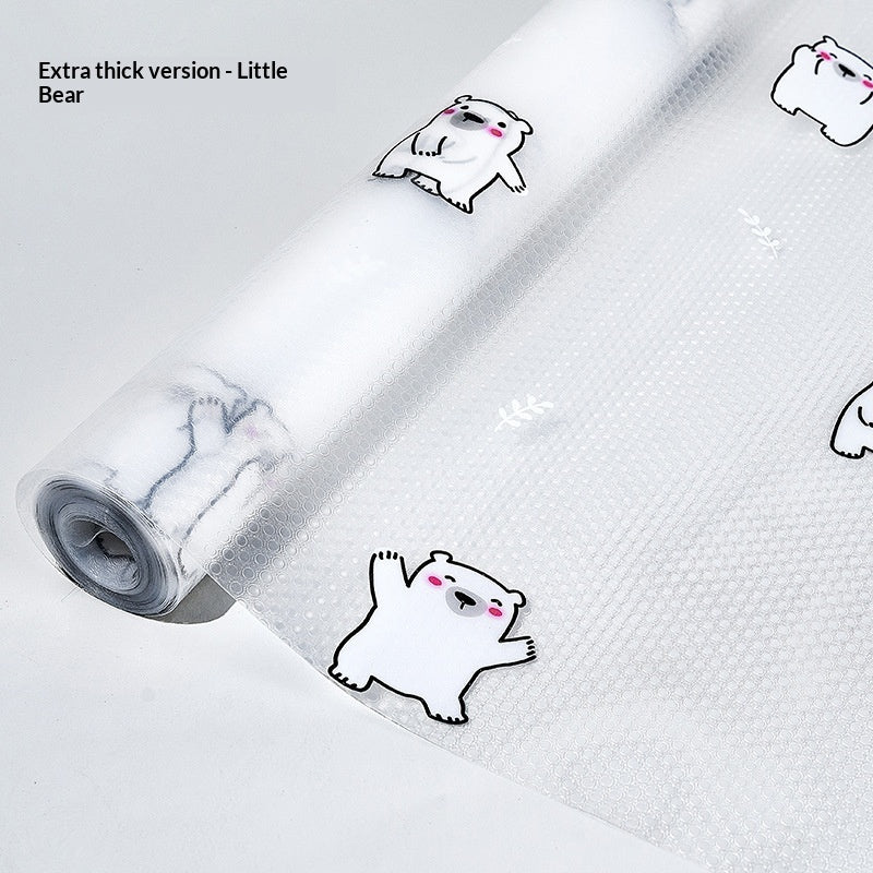 Water- And Oil-resistant Kitchen Cabinet Mat Transparent Pad Paper