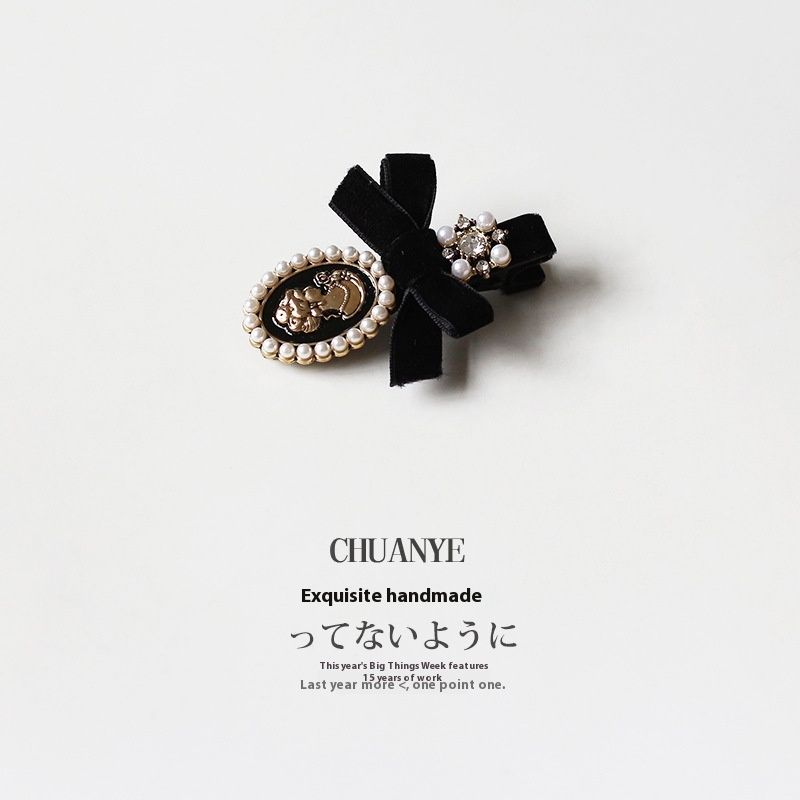 Kawano Baroque Style Retro Side Clip Elegant Hair Accessories