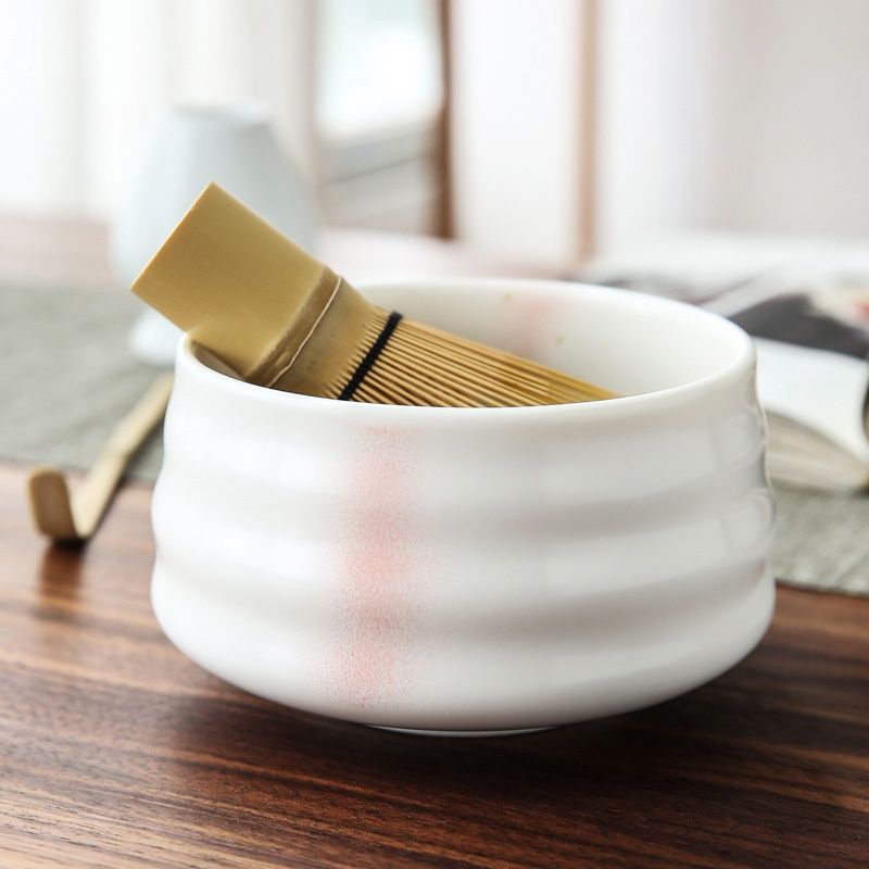Round Matcha Bowl Ceramic Teaware Accessories