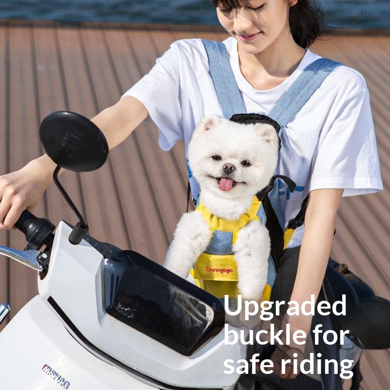 Portable Double-Shoulder Backpack For Pet Outings
