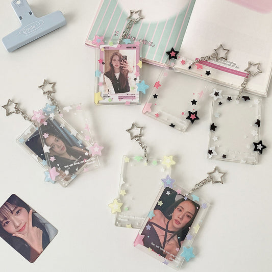 Colorful Star Storage Cover Small Pendant