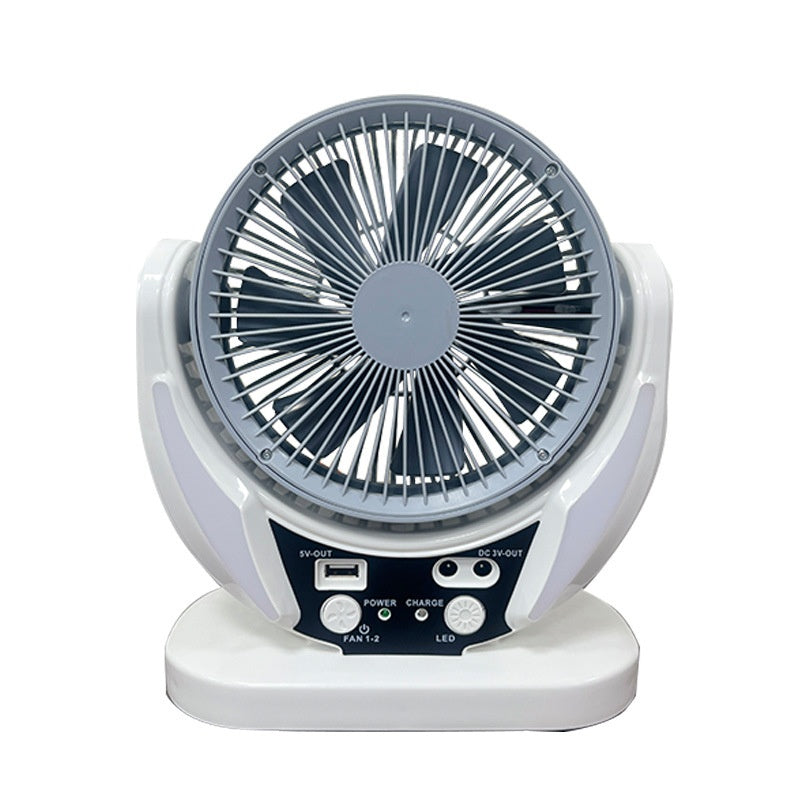 Electric Fan Desktop Household Mute Charging Belt