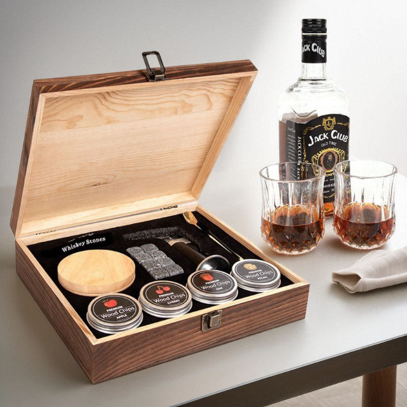 Cocktail Wooden Smoker Gift Set