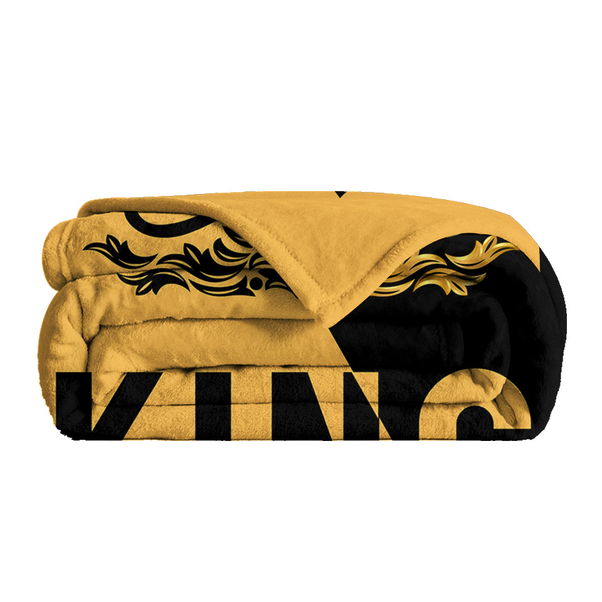 King With Crown Blanket Flannel Soft Plush Fleece Towel Quilt For Couch Or Bed Warm Throw Office Sofa
