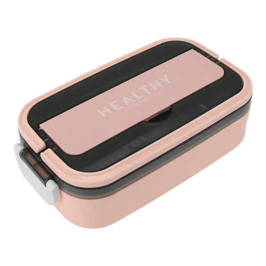 Bento Lunch Box 316 Stainless Steel 700ml Capacity Leakproof Microwave Safe Bento Container For School Office Baby Pink