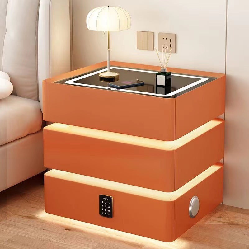 Multifunctional Wireless-Charging Bluetooth Smart Bedside Table