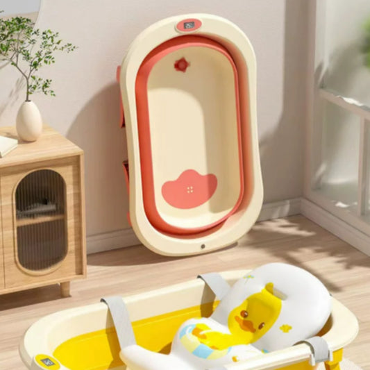 Temperature-sensing Bathtub Baby Bath Tub