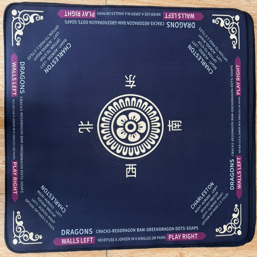 Rubber Noise Reducing Home Mahjong Mat