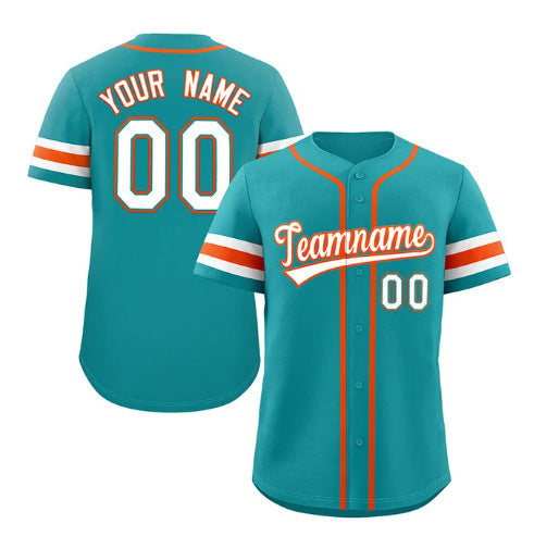 New European And American-style Quick-drying Baseball Jersey With 3D-printed T-shirt