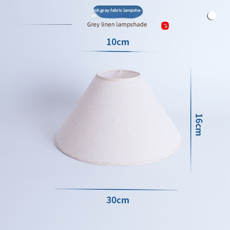 Pleated Fabric Anti-Glare Desk Lamp Shade