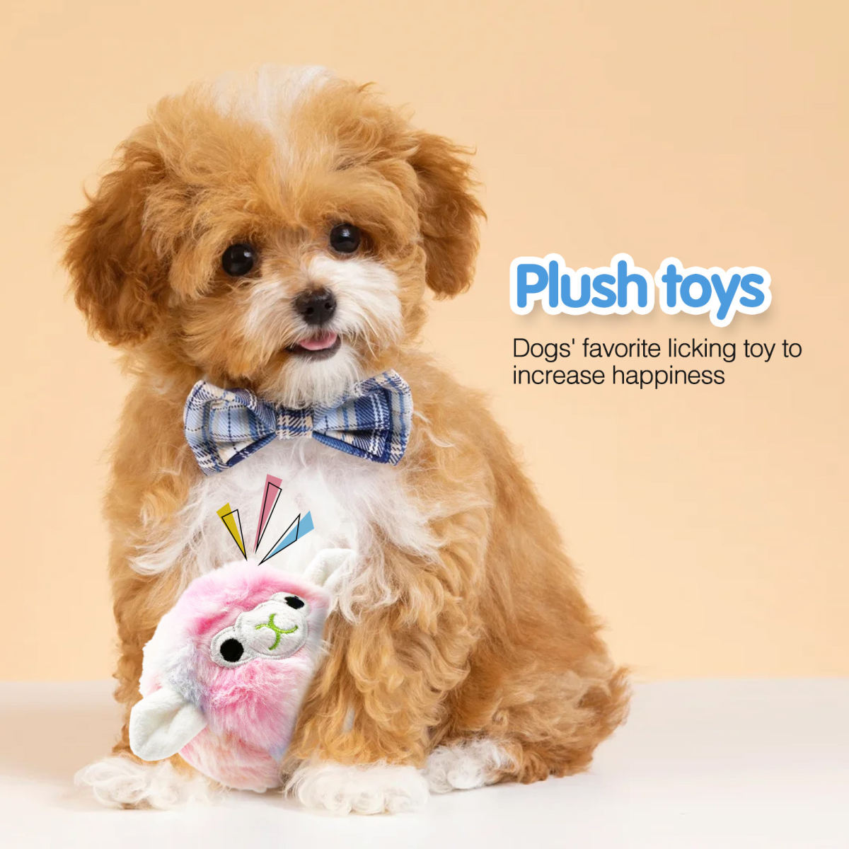 Pet Plush Vocalization Bite-resistant Acanthosphere TPR Molar Toy