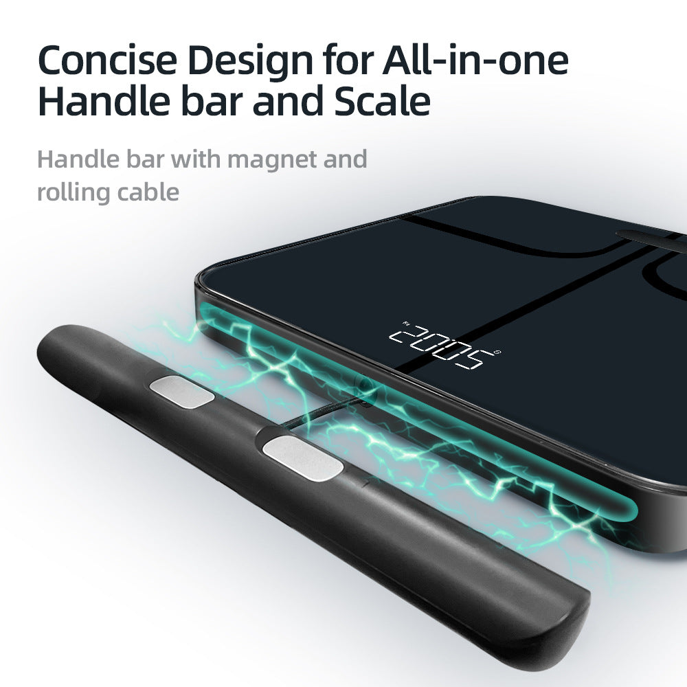 Professional 8-electrode Body Fat Scale With A Standalone Smart App