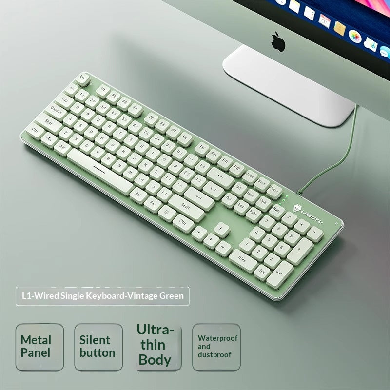 Gaming Office Backlit Wired Keyboard