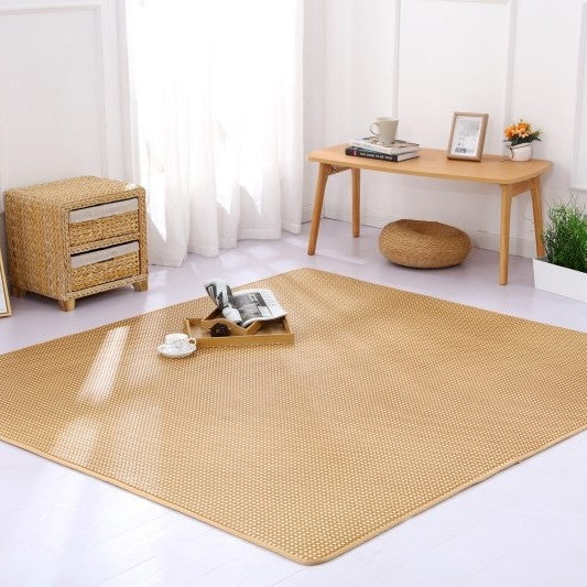 1 Cm Thickened Folding Rattan For Summer Japanese-style Tatami Cushion Cooling Floor Mat