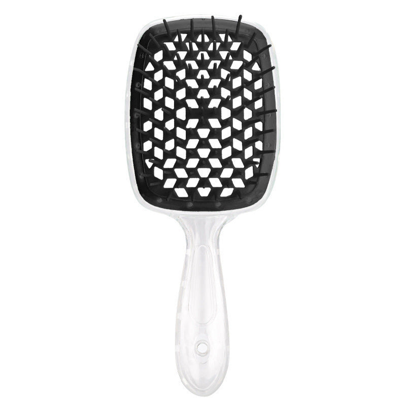 Detangling Comb With Hollow Design Doesnt Snag Hairsuitable For Both Curly And Straight Hair