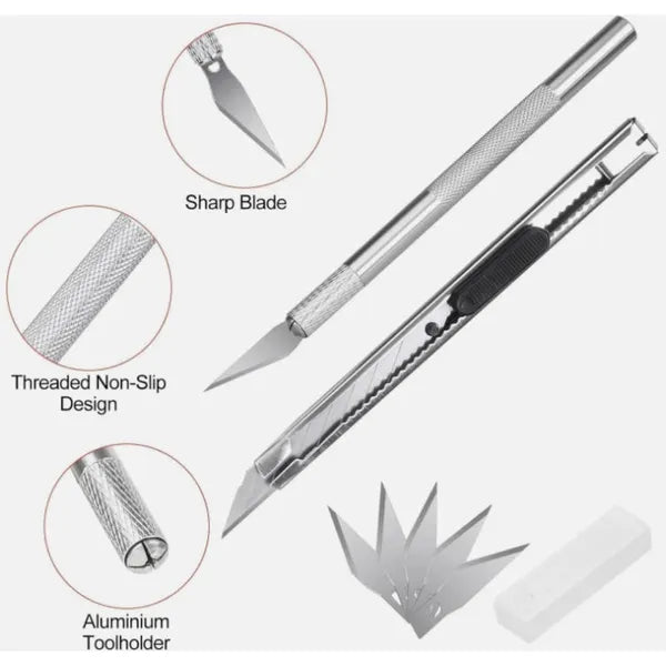 Pro Applicator Tool Kit Window Tint Film Car Wrapping Tools Includes Felt Squeegees, Plastic Scraper, Wrap Knife And Blades, Magnetic Holders, Full Installation Tools Window Tint Kit Tool Kit