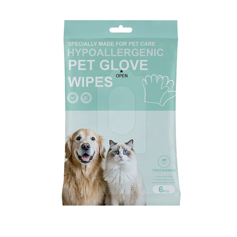 Pet Glove For Cats And DogsClean Without Bathing