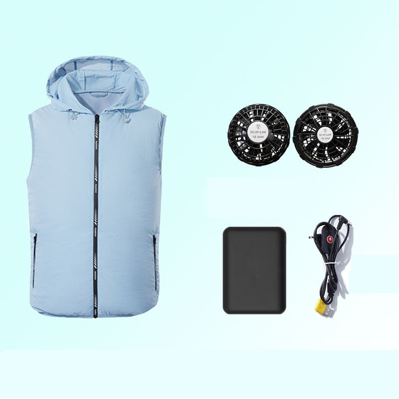 Air-conditioning Fan Clothing Cooling Men's Sun Protection Clothing