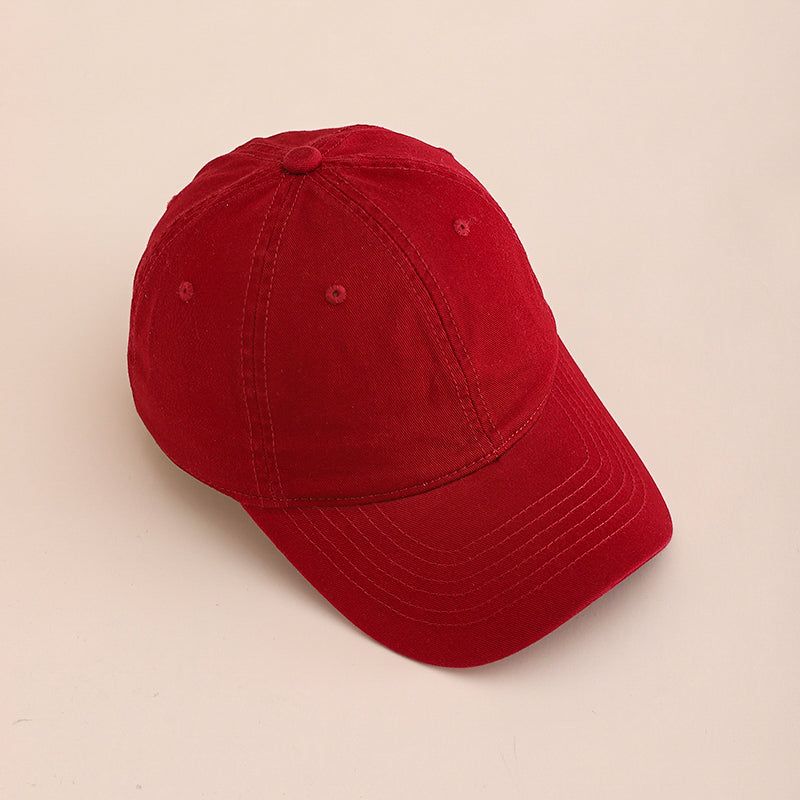 New Men's And Women's Solid-color Light Board Fashion And Simplicity Style Adjustable Baseball Cap Suitable For Outdoor Outings And Daily Commuting Outfits