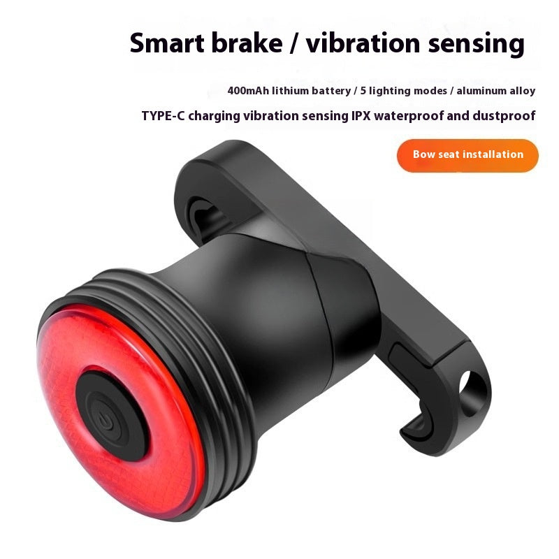 Personality Self-rechargeable Vehicle Smart Taillight