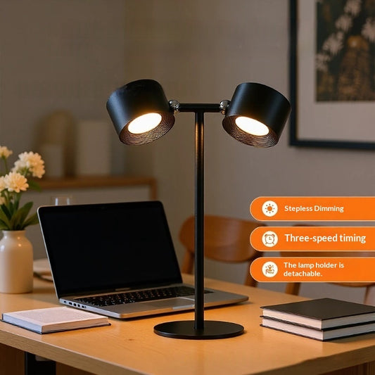 Charging Desk Lamp LED Soft Ambient Light