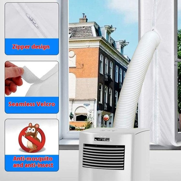 Mobile Air Conditioning Cloth Window Baffle Exhaust Duct