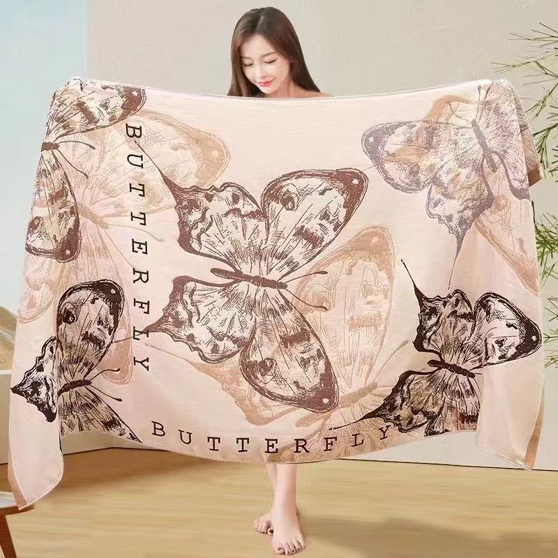 Soft Highly Absorbent Lint Free Bath Towel For Home Use