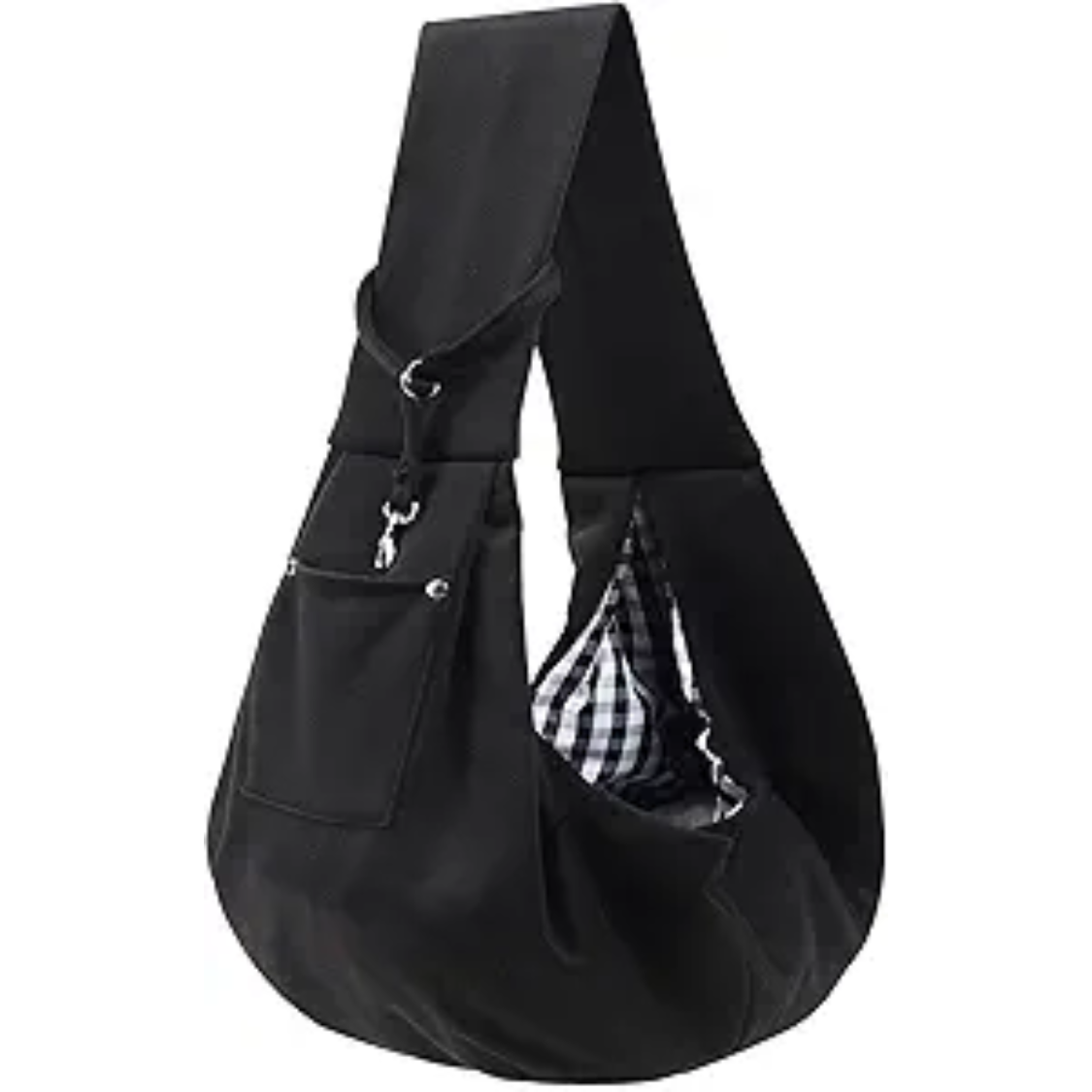 Dog Carrier Sling  Reversible Puppy Carrier Purse With Storage Pocket, Hand Free Dog Sling Carrier For Carry Small Dogs And Cats, Travel Safety Harness, Dog And Cat Harness