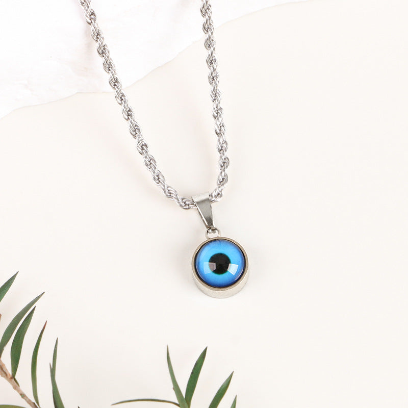 Fashionable And Luxurious Stainless Steel Rope-Style Necklace Accessories