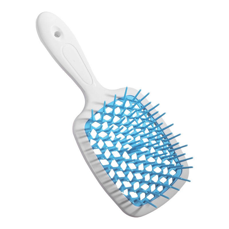 Detangling Comb With Hollow Design Doesnt Snag Hairsuitable For Both Curly And Straight Hair