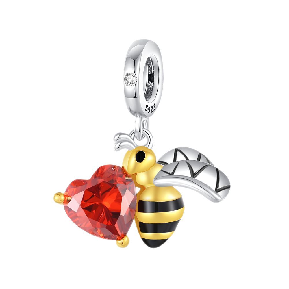 European And American Silver-plated DIY Jewelry Bracelet Accessories Pendants