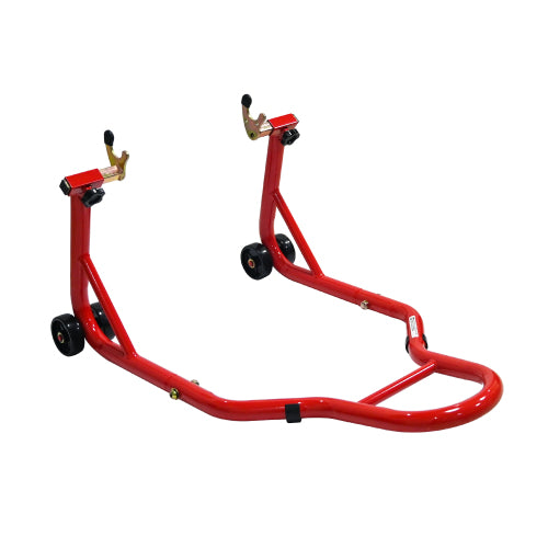 Motorcycle Stand Lift 440lbs Front Rear Combo Stand Lift Stand Front Wheel Fork Stand Rear U K Fork Swingarm Spool Stand Compatible With Most   Motorcycles