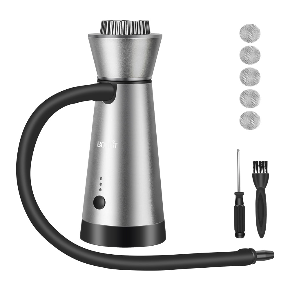 Smoke Infuser Food Drink Cold Smoke Generator Bar Portable Molecular Cuisine Smoking Gun Meat Burn Cooking For BBQ Food