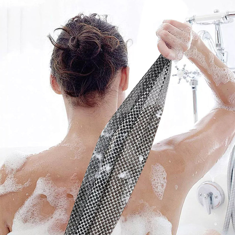 Body Cleaning Back Scrubber Exfoliating Bath Towel Washcloth Shower Scrubber