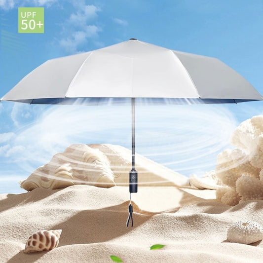 Portable Rechargeable Cooling Sun Umbrella