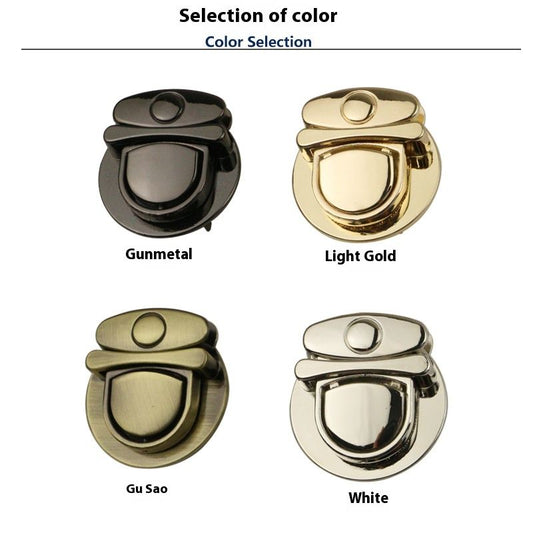 Handbag Hardware Accessories Zinc Alloy Suitcase Mortise Lock Lock Duckbill Lock