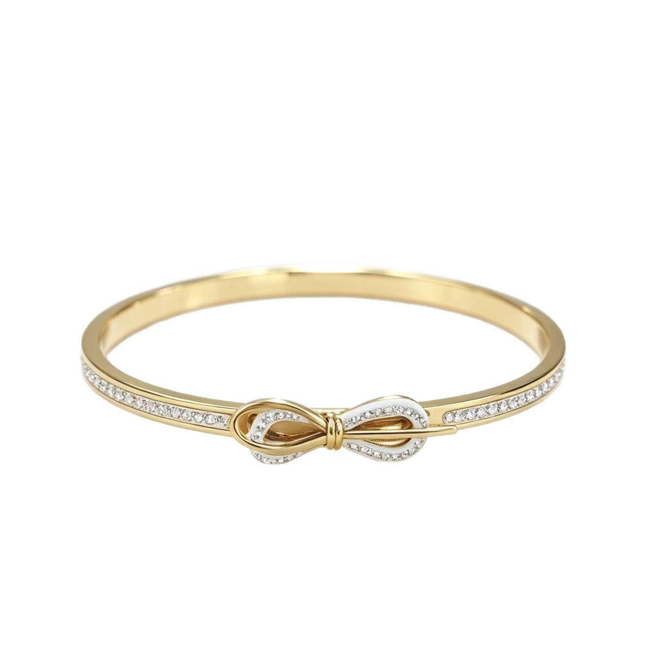 Fashion Titanium Steel Bowknot Bracelet For Women