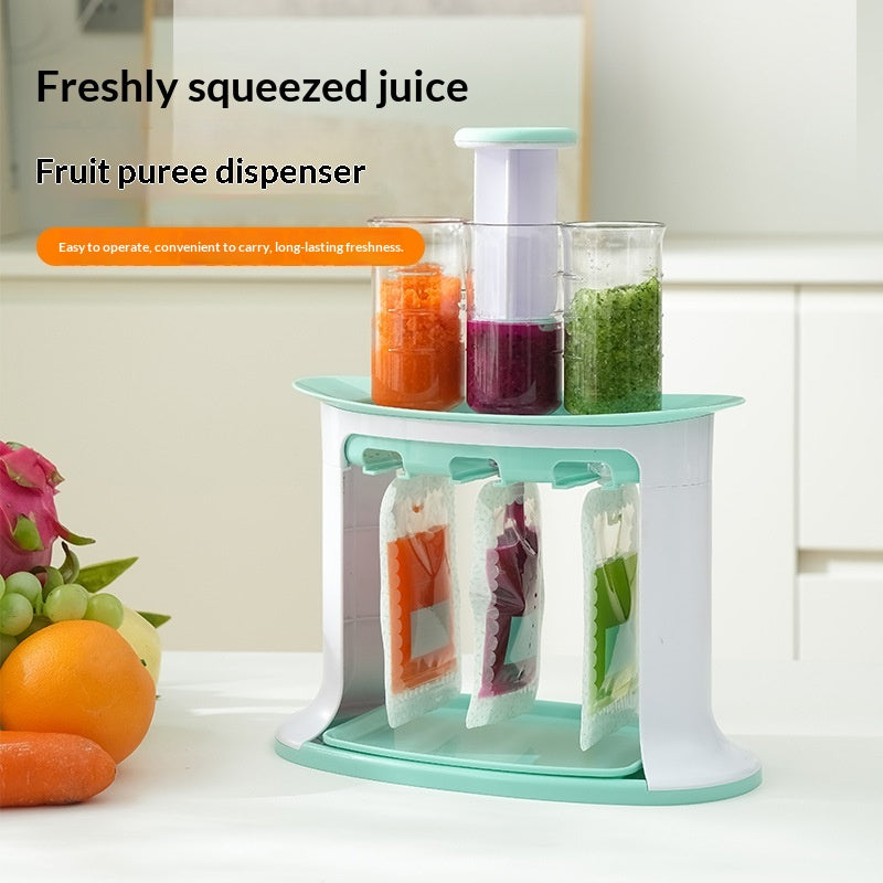 Manual Baby Food Storage Bags For Complementary Feeding